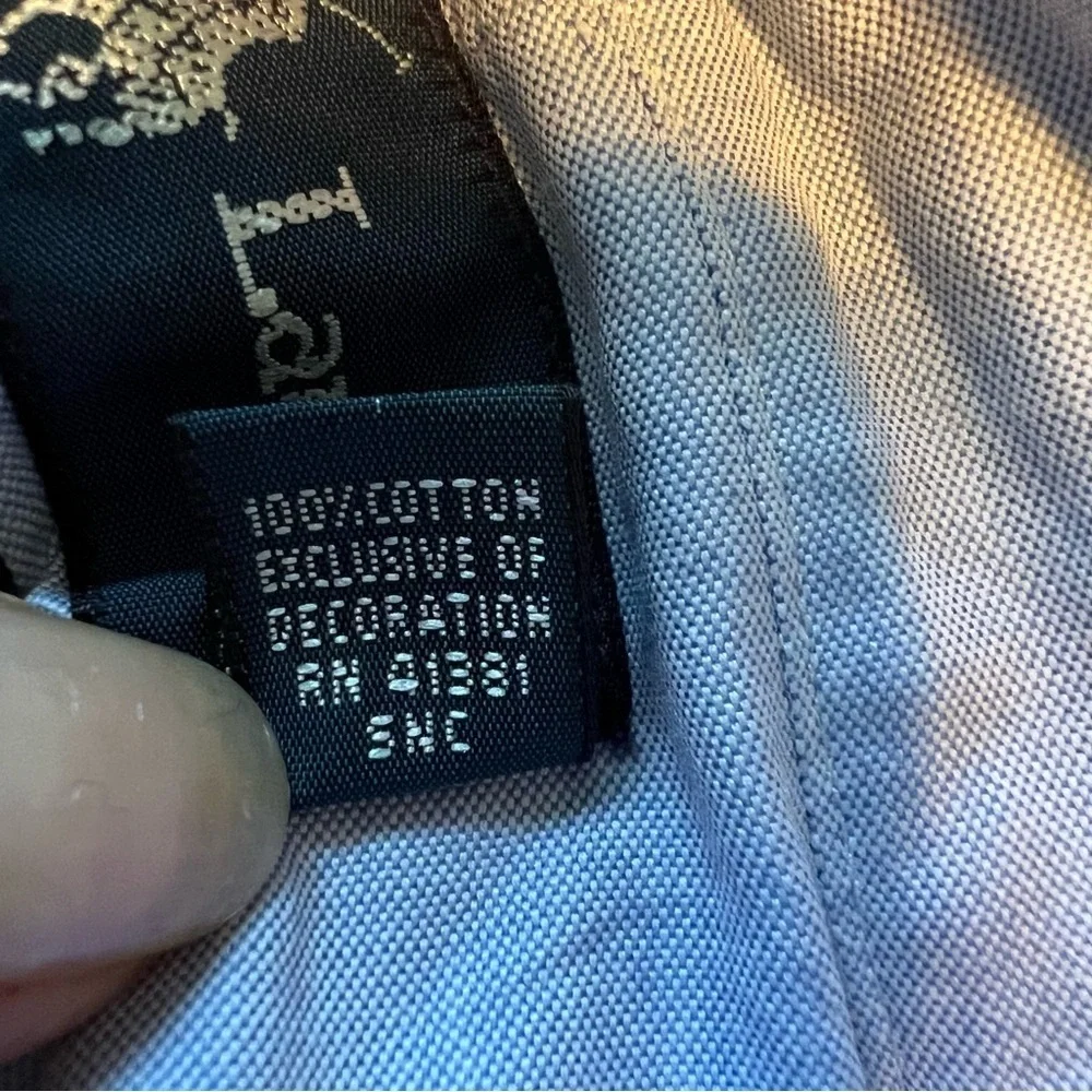 Polo Ralph Lauren size 17/XL light blue dress shirt